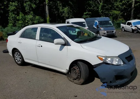 2009 Toyota Corolla Base from USA, damaged, VIN 2T1BU40EX9C064887
